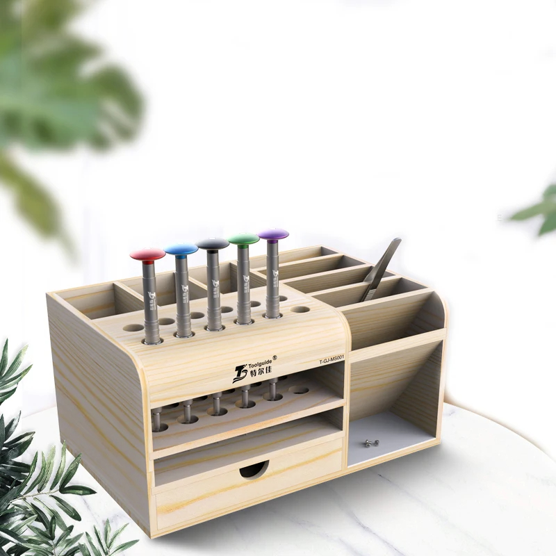Toolguide Wooden Storage Box S - огляд і ціна Electronics Repair Table