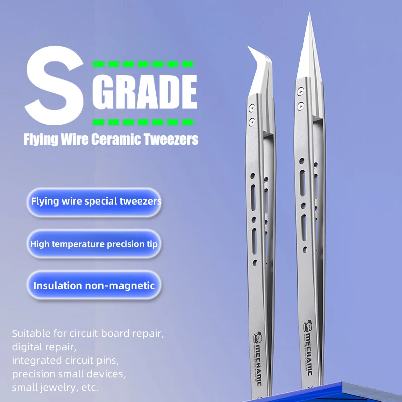 Mechanic S-grade Ceramic Tweez - огляд і ціна Electronics Repair Service