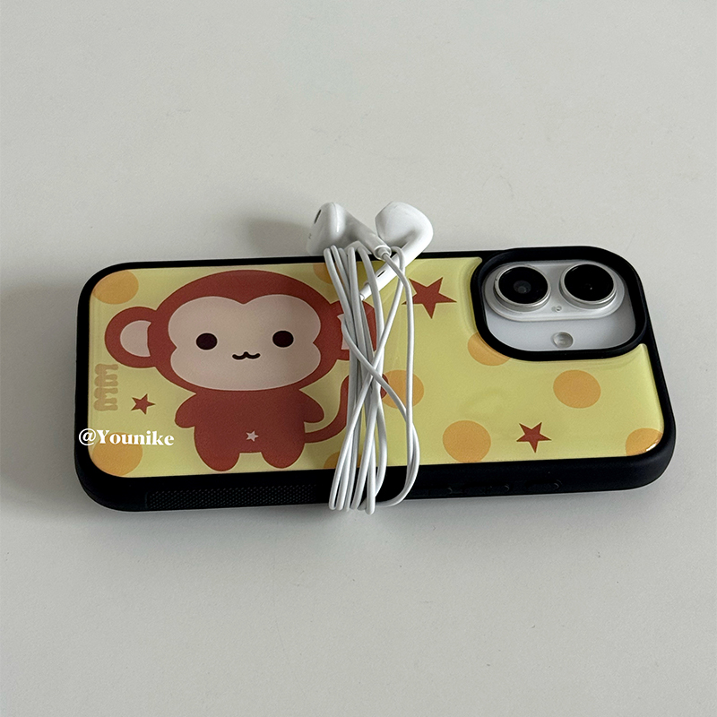 Korean Ins Cute Polka Dots Mon - огляд і ціна Back Cover Adhesive