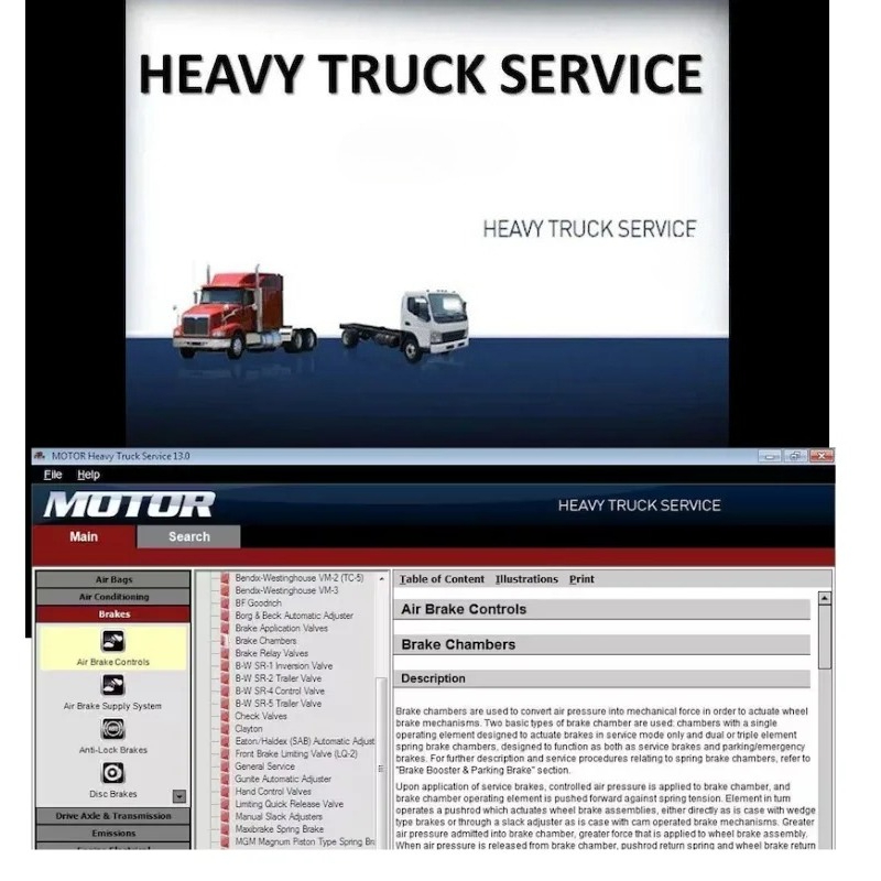MOTOR Heavy Truck Service V19  - огляд і ціна Electronics Repair Service